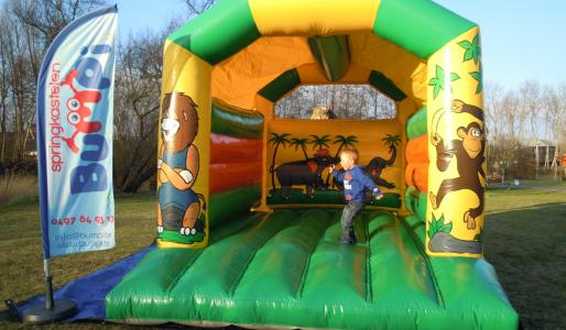 Het springkasteel 'De Jungle' huren