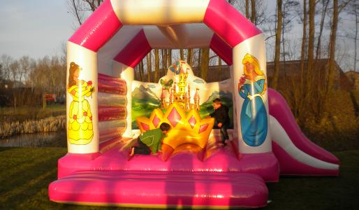 Het springkasteel 'De prinsessen' huren