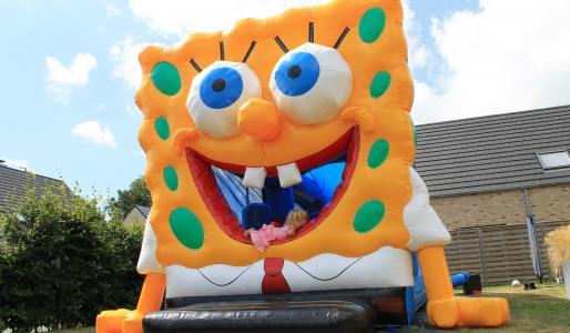 Spongebob springkasteel